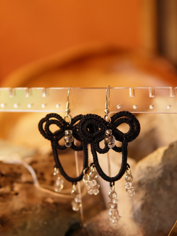"Nightflutter" Earrings