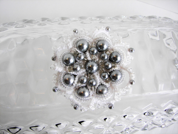Winter's Delight Brooch, Ankars Needle Tatted