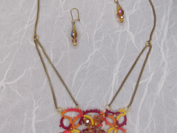 Glimmer Necklace and Earring Set