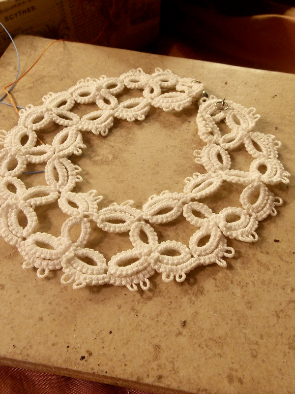 "Cloudtrace" Tatted Lace Bracelet