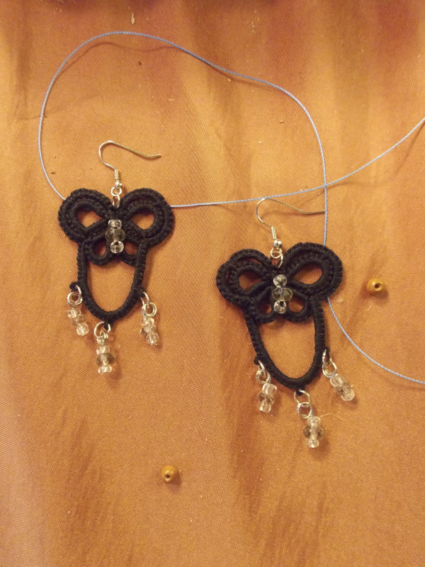 "Nightflutter" Earrings