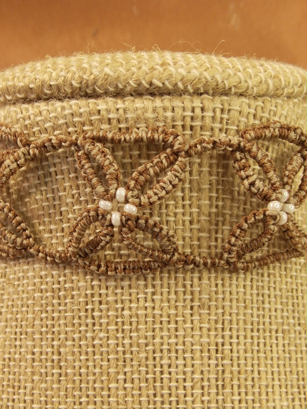 "X Marks the Spot" Tatted Lace Choker Necklace