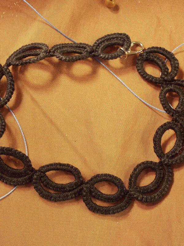 "Pulsebound" Tatted Lace Bracelet