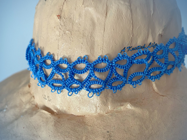 "Skyweft" Tatted Lace Choker Necklace