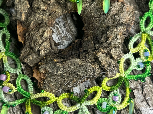 "Spring Has Sprung" Tatted Lace Jewelry