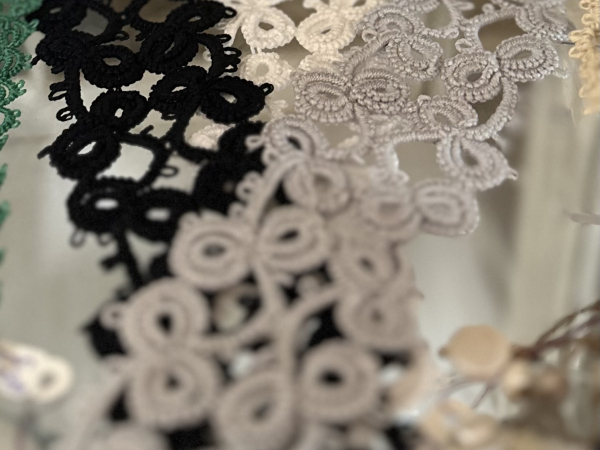The Windborne Pattern Tatted Lace Bracelets