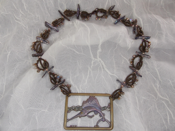 SailFish One of a Kind Necklace