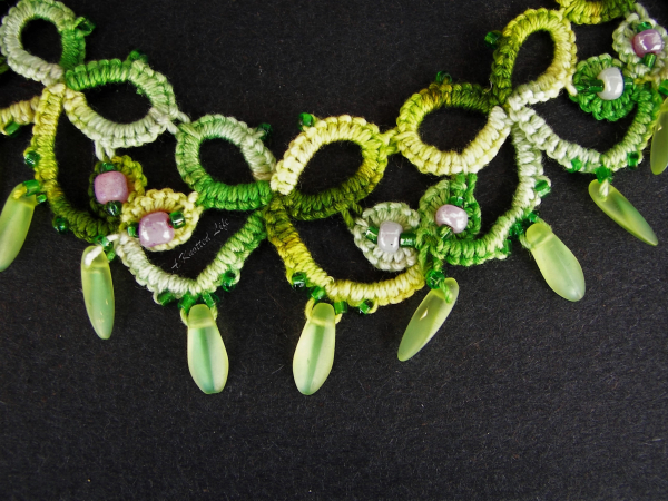 "Spring Has Sprung" Tatted Lace Jewelry