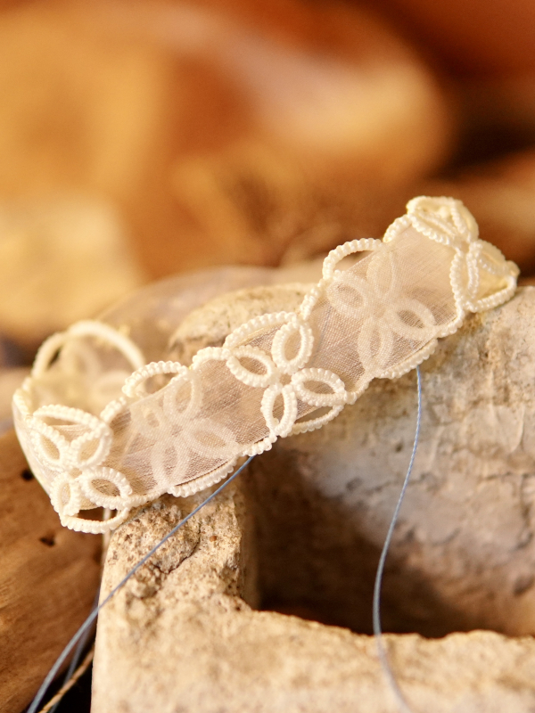 Petalbound Wanderthread bracelet inspired by heirloom lace traditions