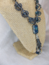 Deep Waters Needle Tatted Necklace