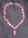Unrestrained Mulberry Necklace OOAK