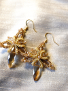 Lirael’s Light earrings shown on cream backdrop