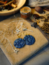One of a kind blue jewelry