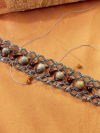 "Stoneveil" Tatted Lace Bracelet "Stoneveil" Tatted Lace Bracelet