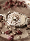 "Tea Garden Bloom" Tatted Lace Brooch/Pin "Tea Garden Bloom" Tatted Lace Brooch/Pin