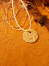 Ivory Impressions pendant