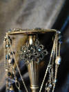Steelwoven Grace earrings on metal chalice