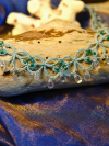 Seafoam lace jewelry set - perfect for ocean lovers.