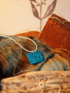 Handmade seafoam artisan jewelry