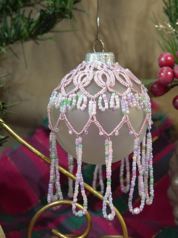 pink-tatted-lace-frosted-glass-ornament-with-pearl-bead-fringe