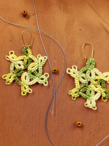 Whimwood Whirl Earrings