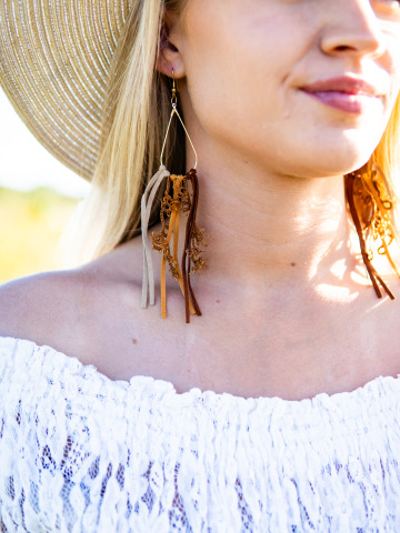 Dustdancer Fringe Earrings