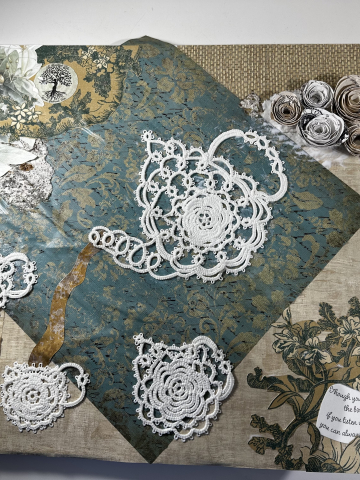 Tea Time Collage