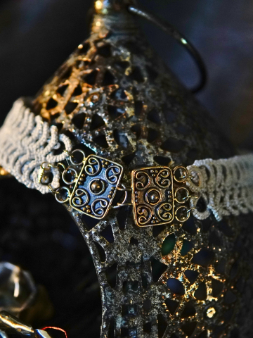 Ashenbind - Chainmail Choker Necklace