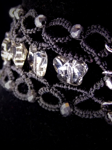 Crystal Butterflies Choker