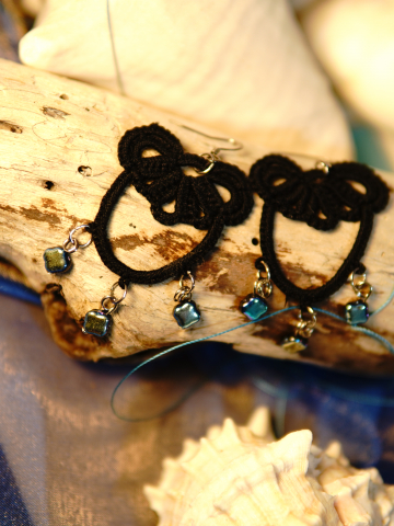 Midnight Tide Earrings